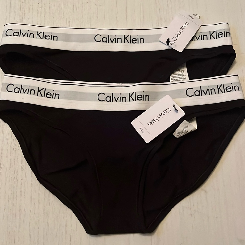 Calvin Klein Carousel logo Cotton Bikini